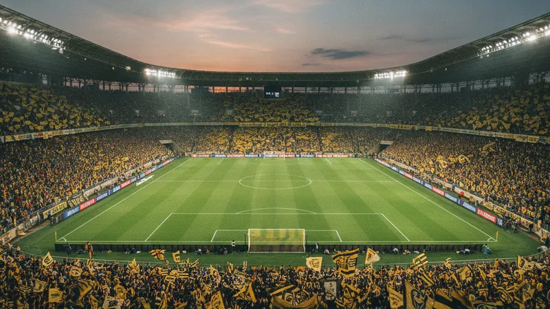 Packed Southeast Asian football stadium at dusk — ASEAN AFF Championship betting guide at Maxim88 Malaysia