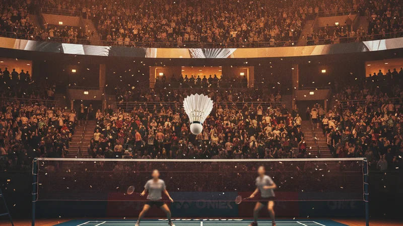 Packed badminton arena during a rally — Malaysia Open betting guide at Maxim88